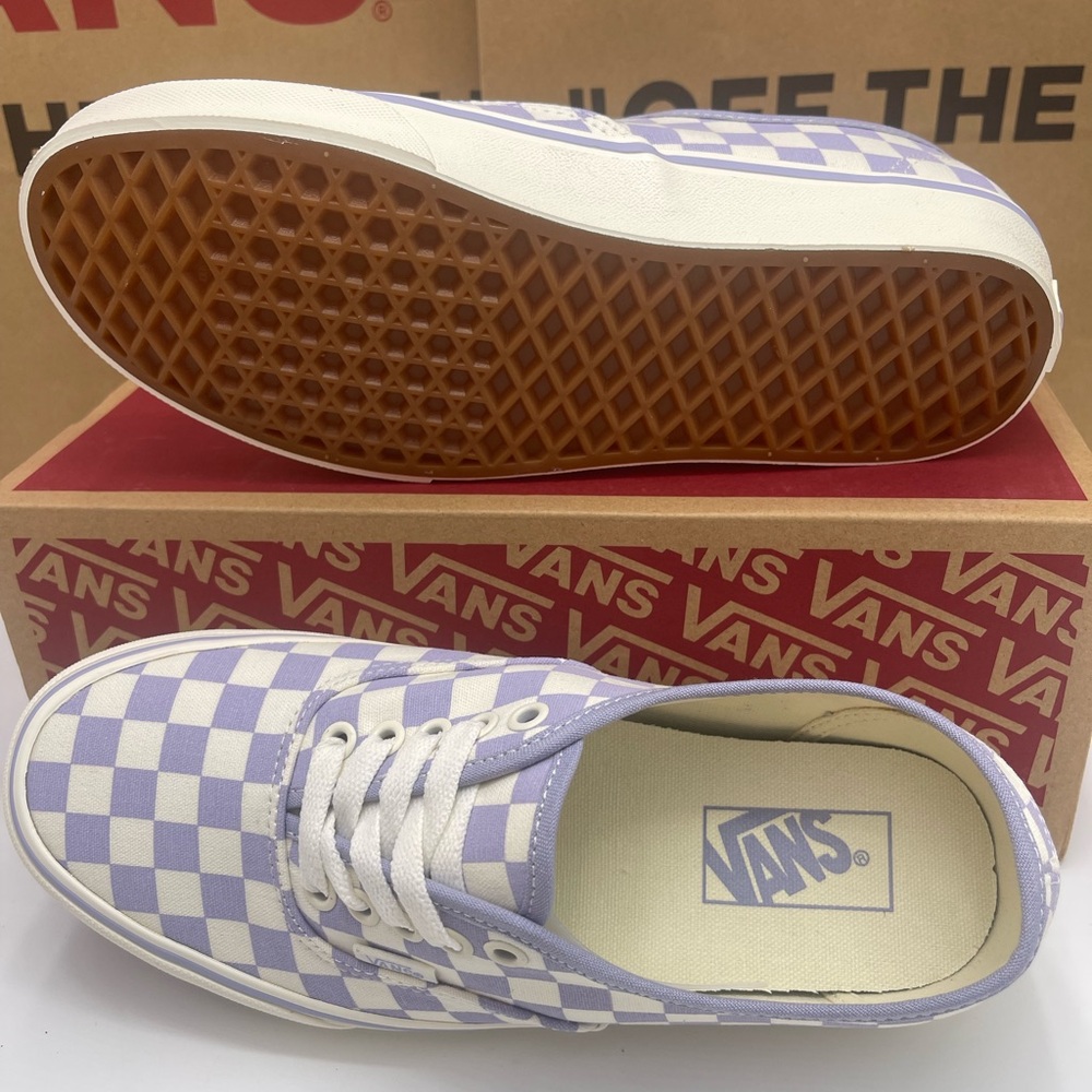Vans WMNS Authentic
Checkerboard Lilac Sneakers 
VN000BW5LLC
 Lavender - Picture 5 of 16
